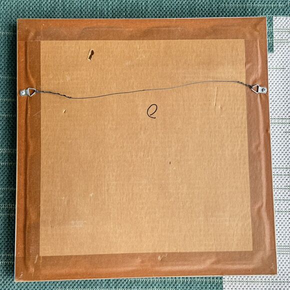 2 Needlepoint 17" Framed Art Horah Dancing Rabbi Judaism Judaic Jewish Hora SET - Picture 5 of 16